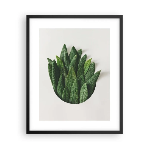 Plagát v čiernom ráme - Neukojiteľná zvedavosť - 40x50 cm