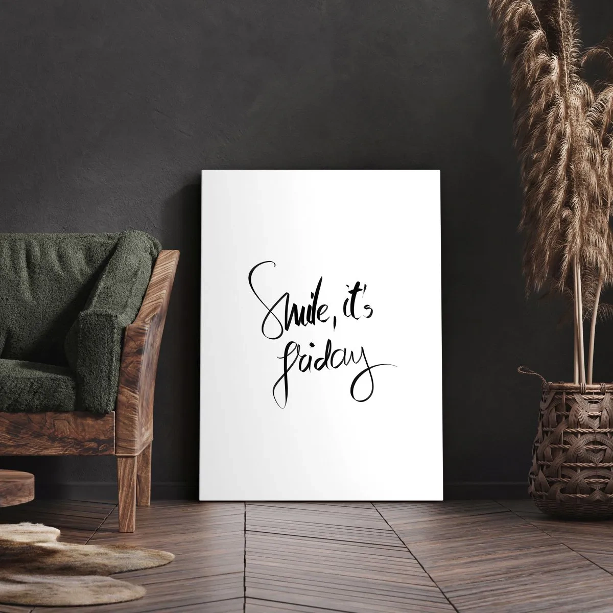 Obraz na plátne - Naozajstná radosť - 55x100 cm