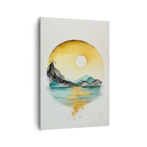 Obraz na plátne - V kruhu krásy - 70x100 cm