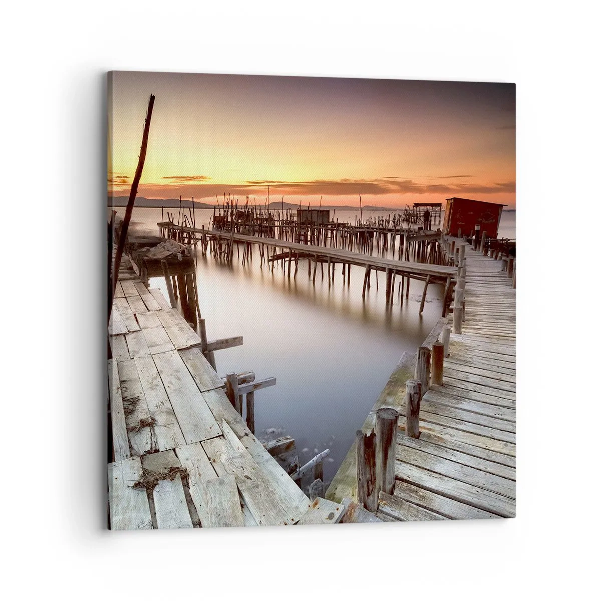 Obraz na plátne - Autentickosť, nie turistická atrapa - 70x70 cm