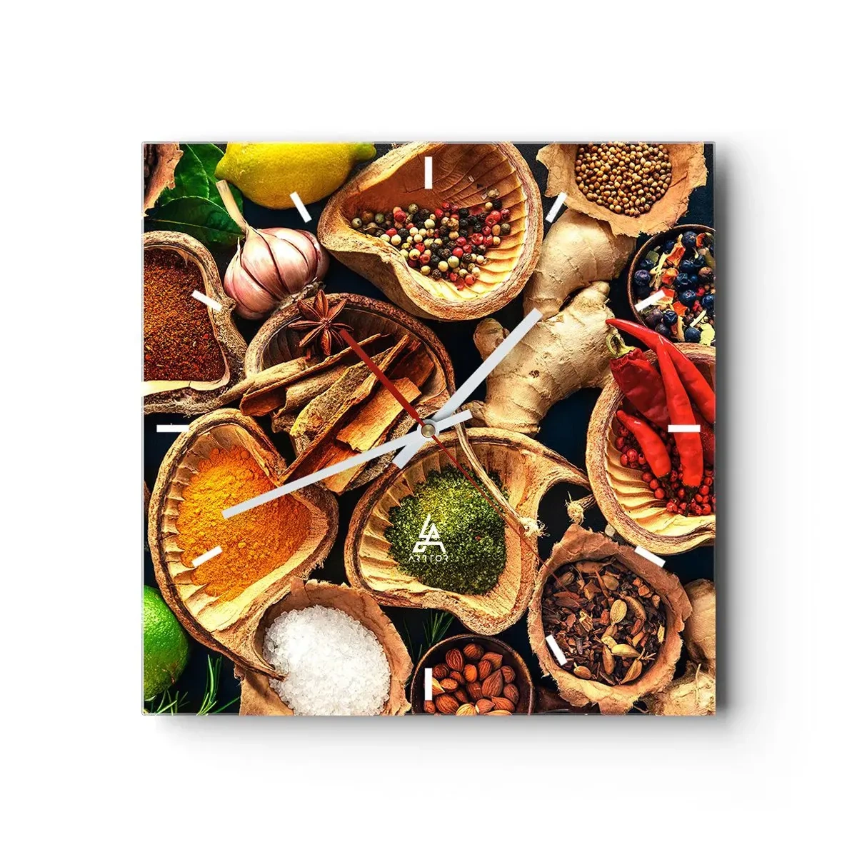 Nástenné hodiny - Vezmi si, čo chceš - 40x40 cm