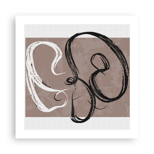 Plagát - Kompozícia – hľadanie úplnosti - 50x50 cm