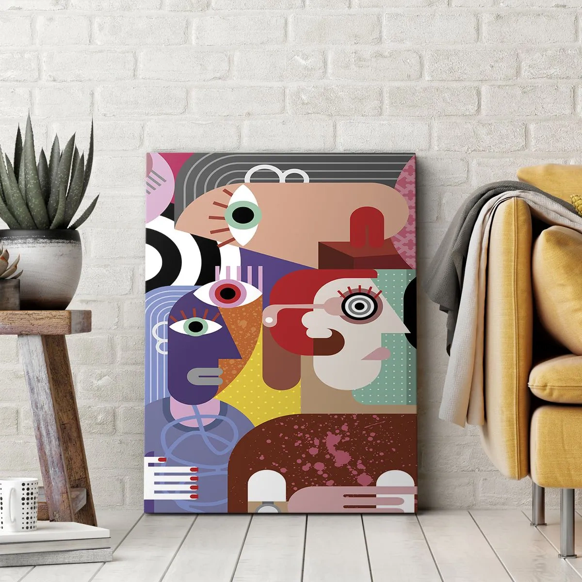 Obraz na plátne - My od pána Picassa - 50x70 cm