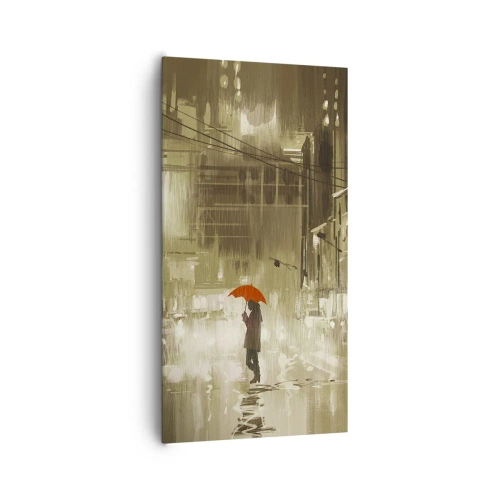 Obraz na plátne - Sama, ale nie osamelá - 65x120 cm