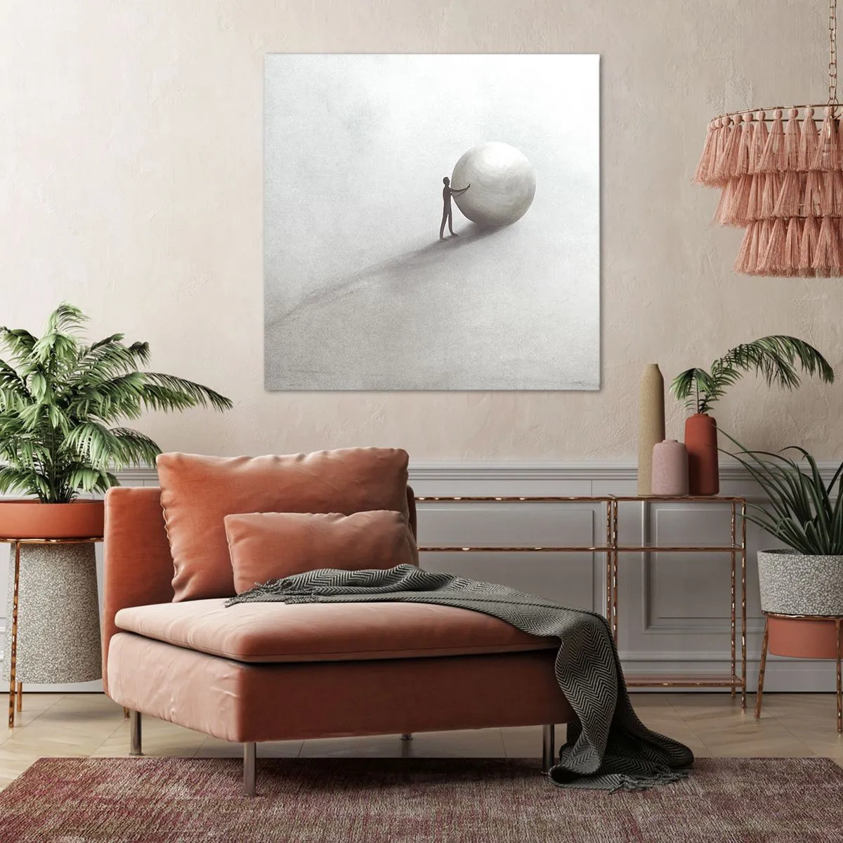 Obraz na plátne - Hra života - 70x70 cm