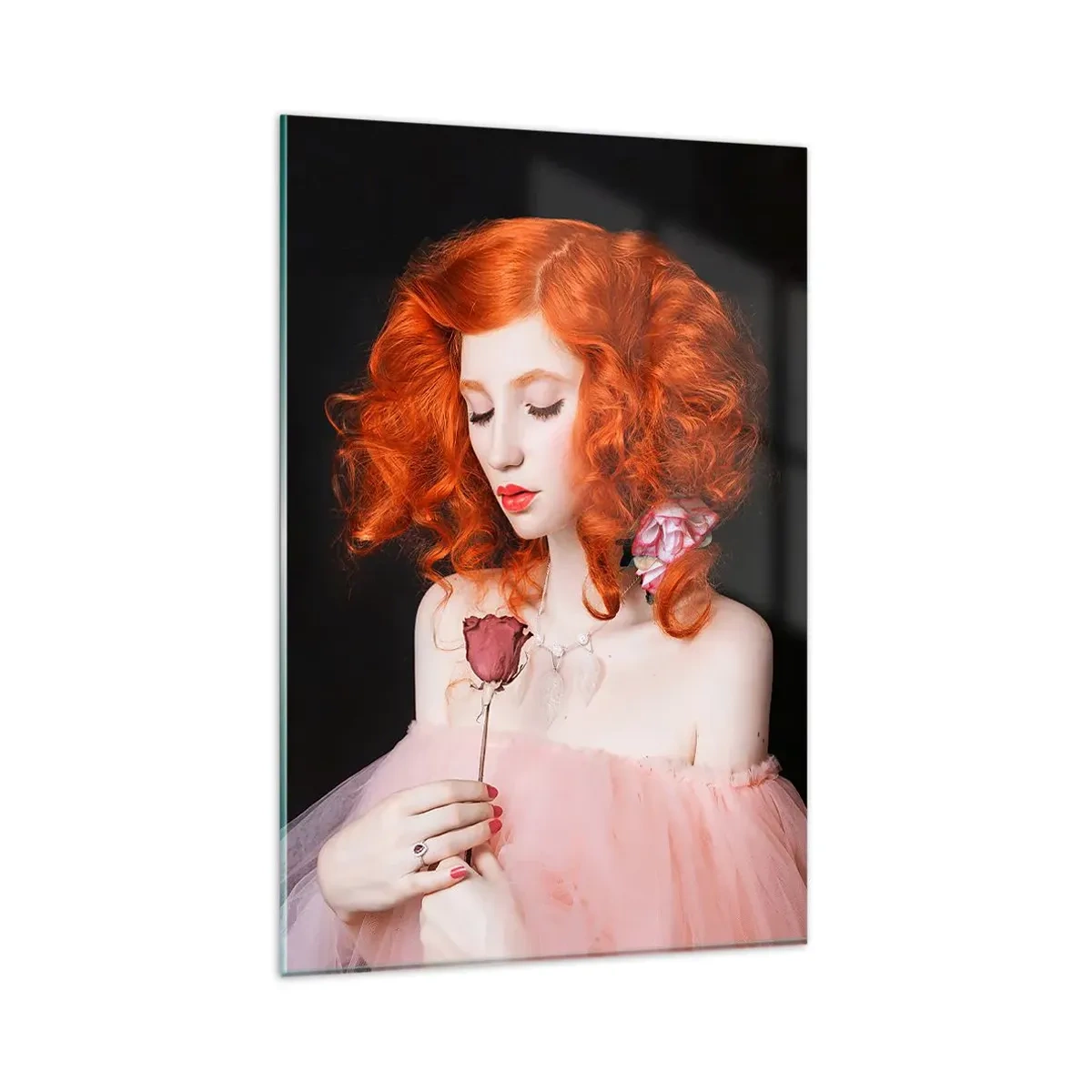 Obraz na skle - V barokovom štýle - 80x120 cm