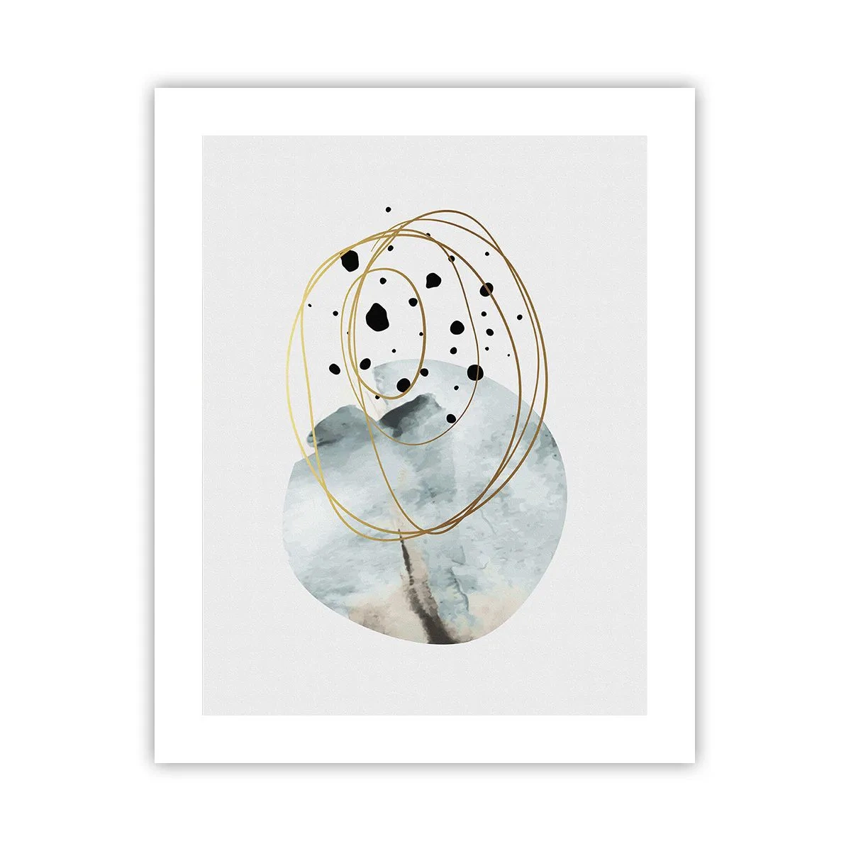 Plagát - V objatí priestoru - 40x50 cm