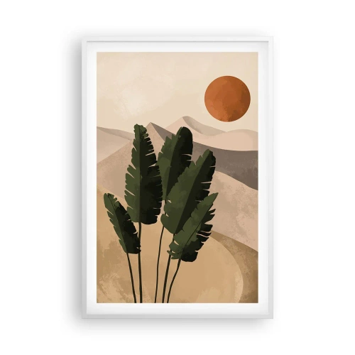 Plagát v bielom ráme - Triumf života - 61x91 cm