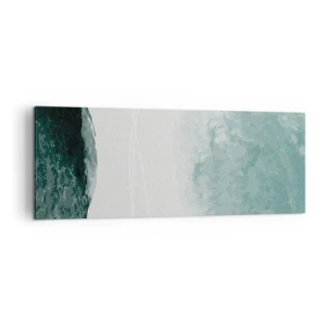 Obraz na plátne - Stretnutie s hmlou - 140x50 cm