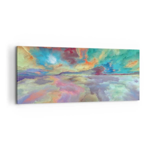 Obraz na plátne - Dve neba - 100x40 cm