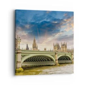 Obraz na plátne - Čas sa zastavil v Impériu - 40x40 cm