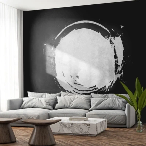 Samolepiaca Fototapeta Deluxe Sticker - Správne riešenie - Koleso, Planéta, Mesiac - 100x70 cm