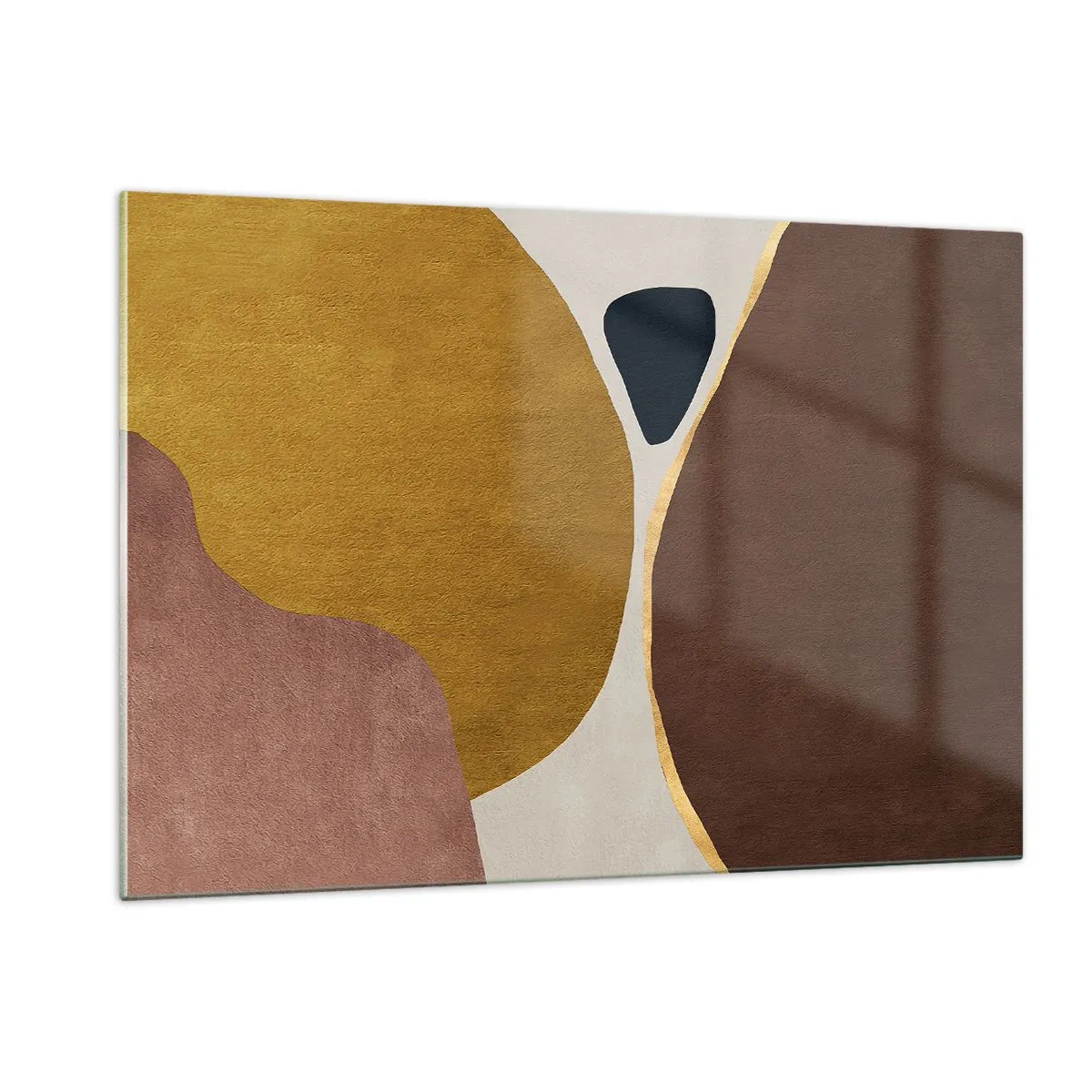 Obraz na skle - Abstrakcia – miesto v priestore - 120x80 cm