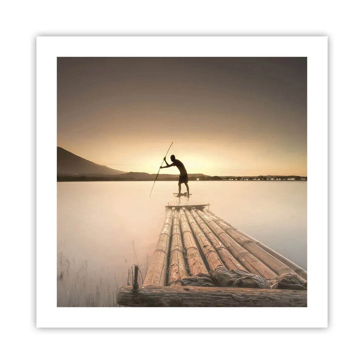 Plagát - Pred odpočinkom - 50x50 cm