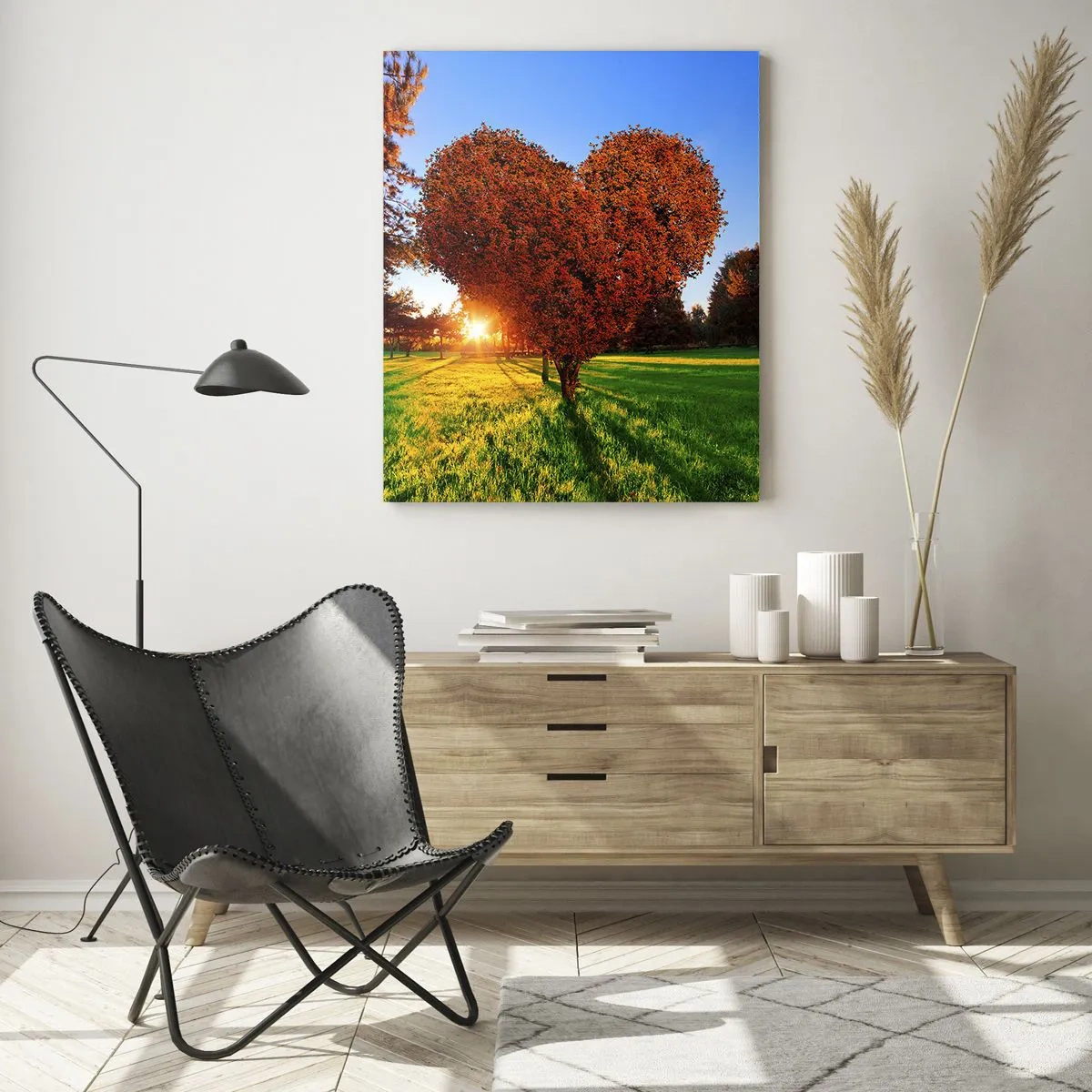 Obraz na skle - Ako nemilovať jeseň - 50x70 cm