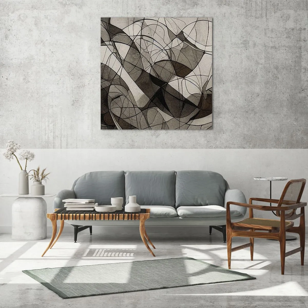 Obraz na skle - Obeh farieb Zeme - 60x60 cm