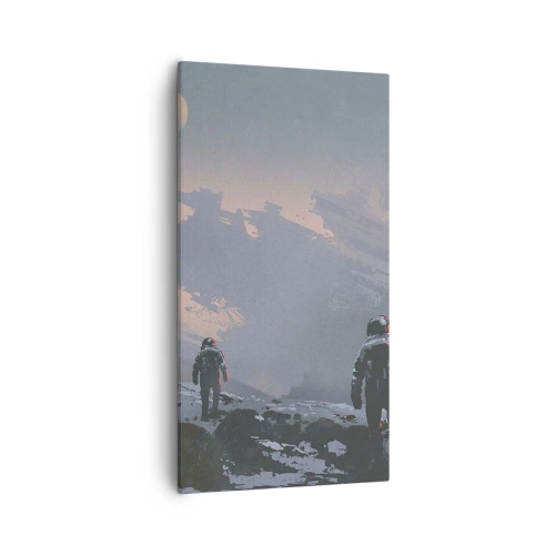 Obraz na plátne - Pod neznámou hviezdou - 55x100 cm