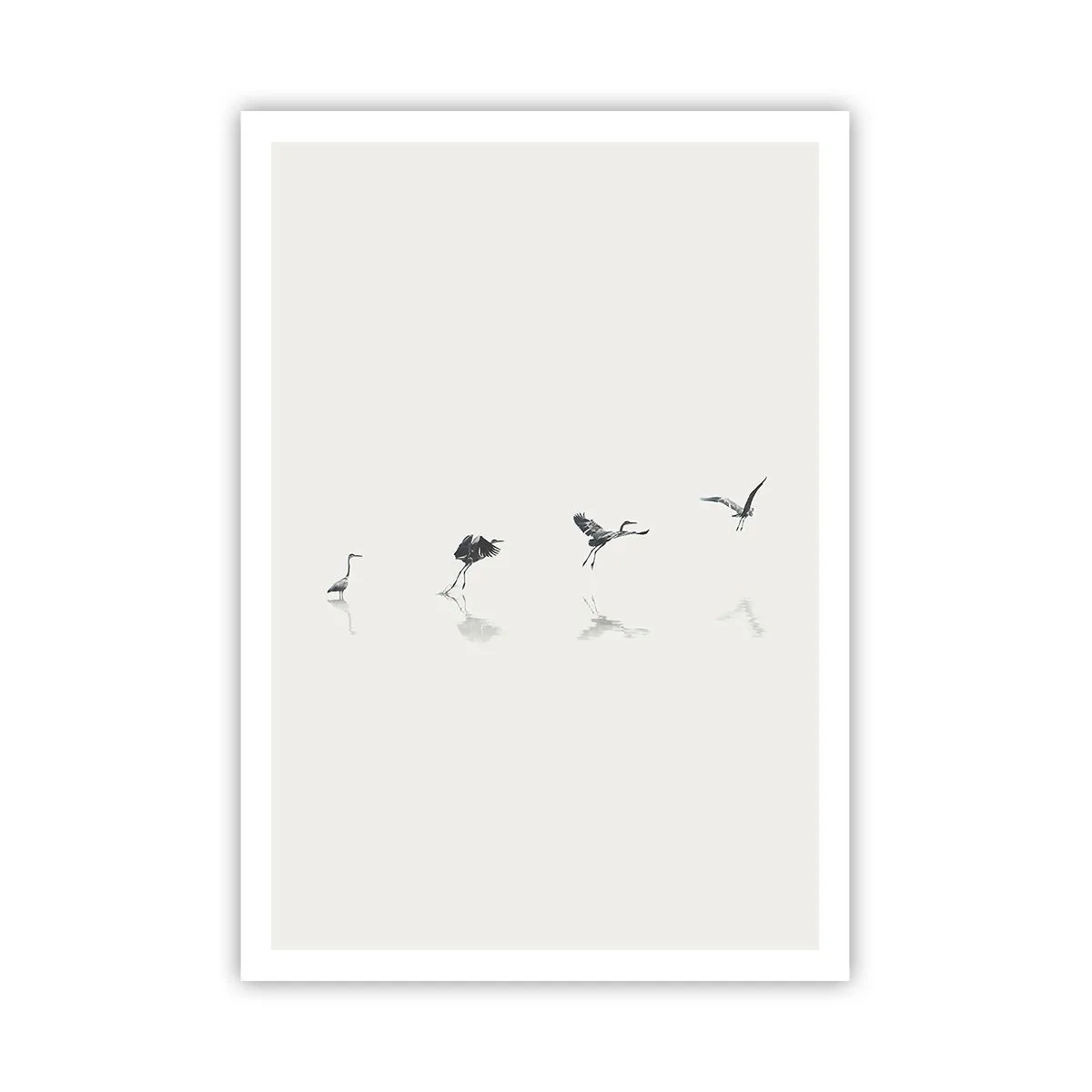 Plagát - Štyri jednoduché kroky - 70x100 cm