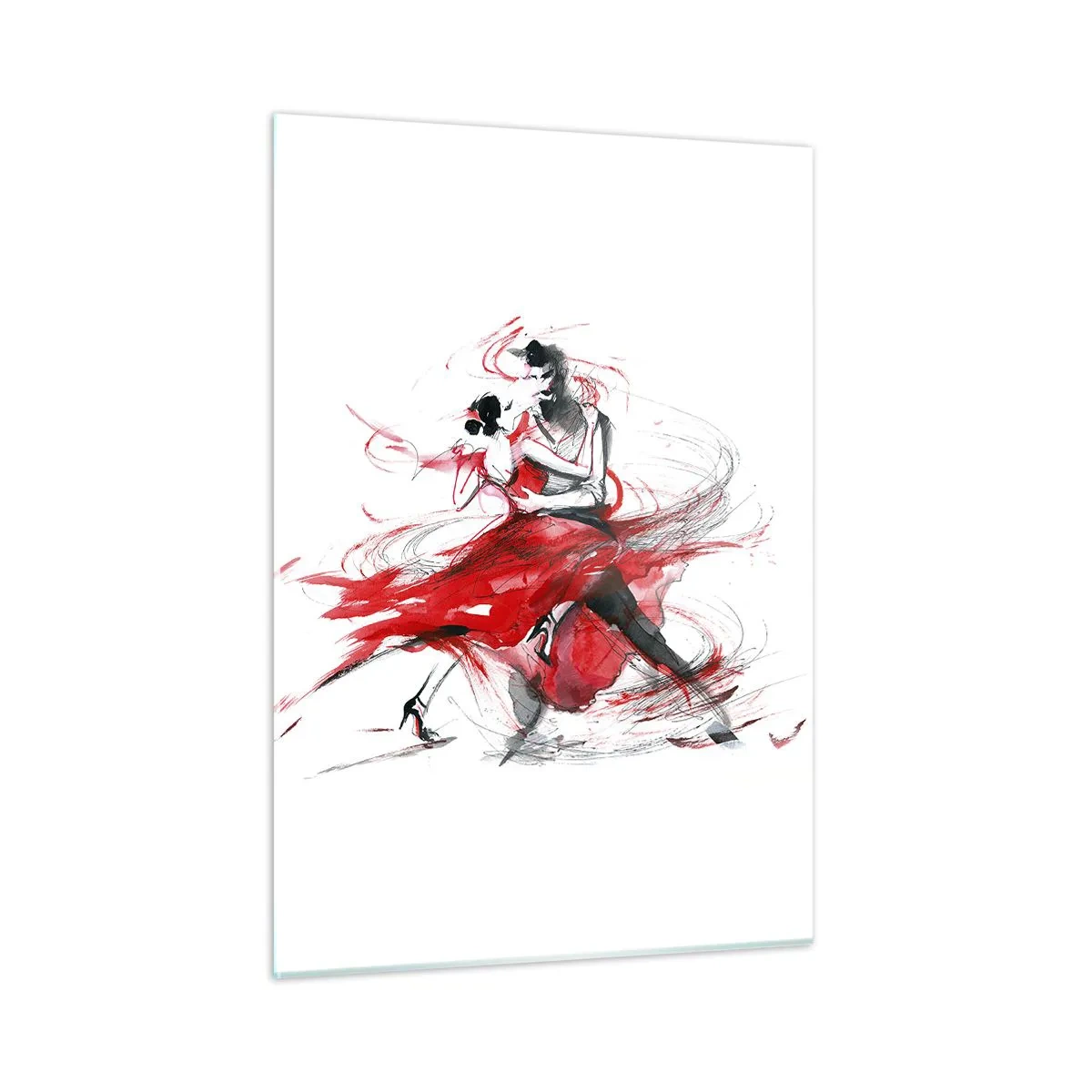 Obraz na skle - Tango - rytmus náruživosťou - 50x70 cm