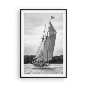 Plagát v čiernom ráme - Bratia vetra - 61x91 cm