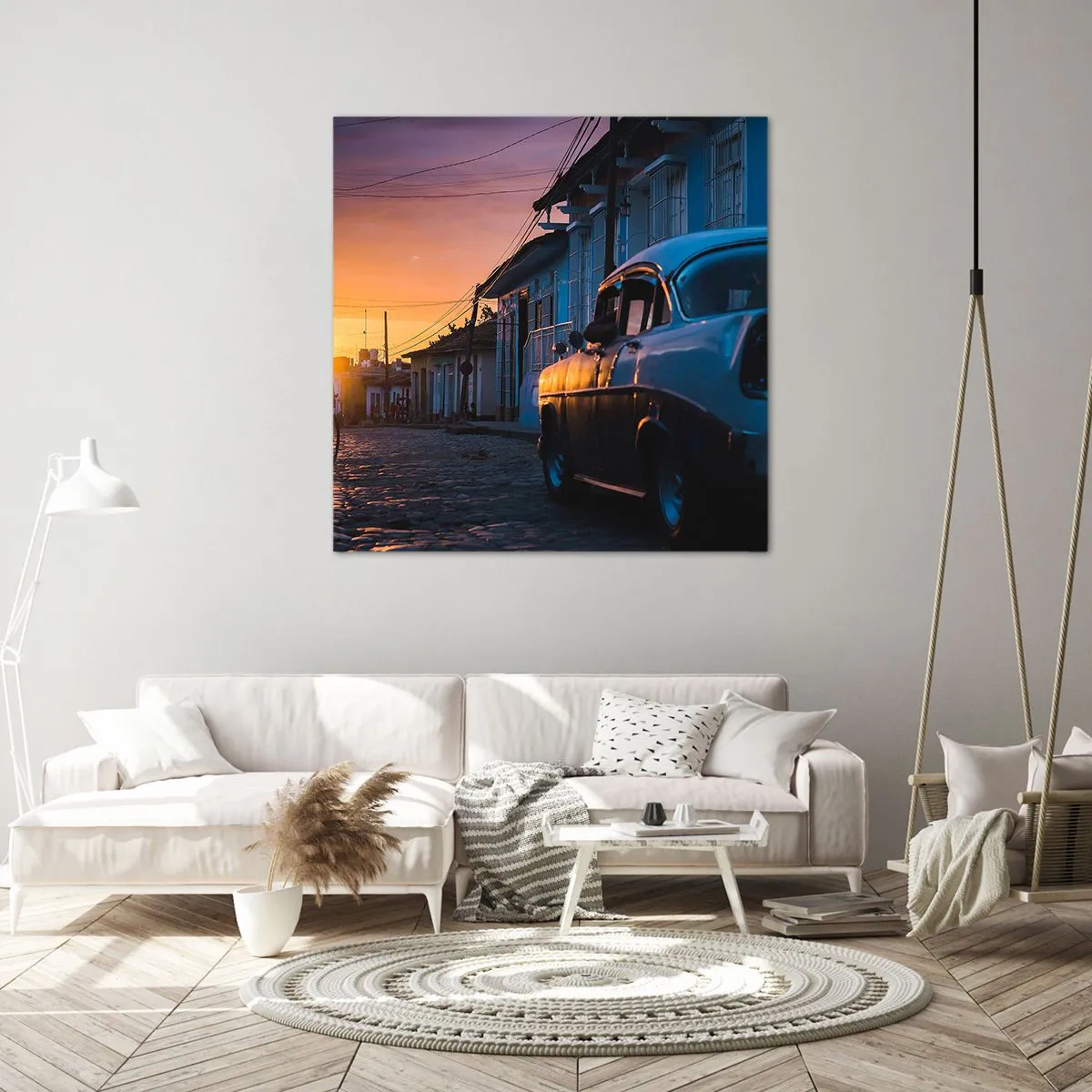Obraz na plátne - Tu spomaľuje čas - 60x60 cm