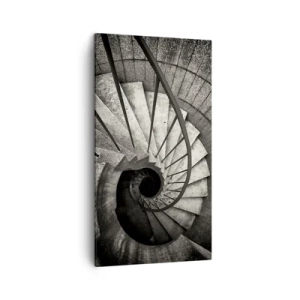 Obraz na plátne - Hore po schodoch, dole po schodoch - 45x80 cm