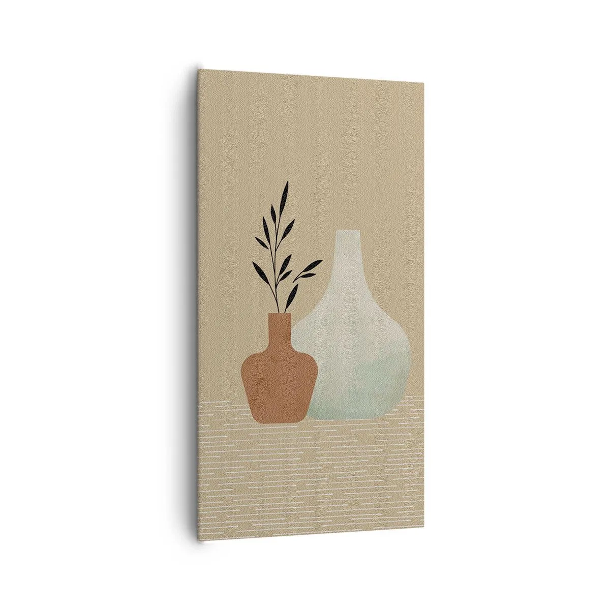 Obraz na plátne - Váza a jej myšlienka - 65x120 cm