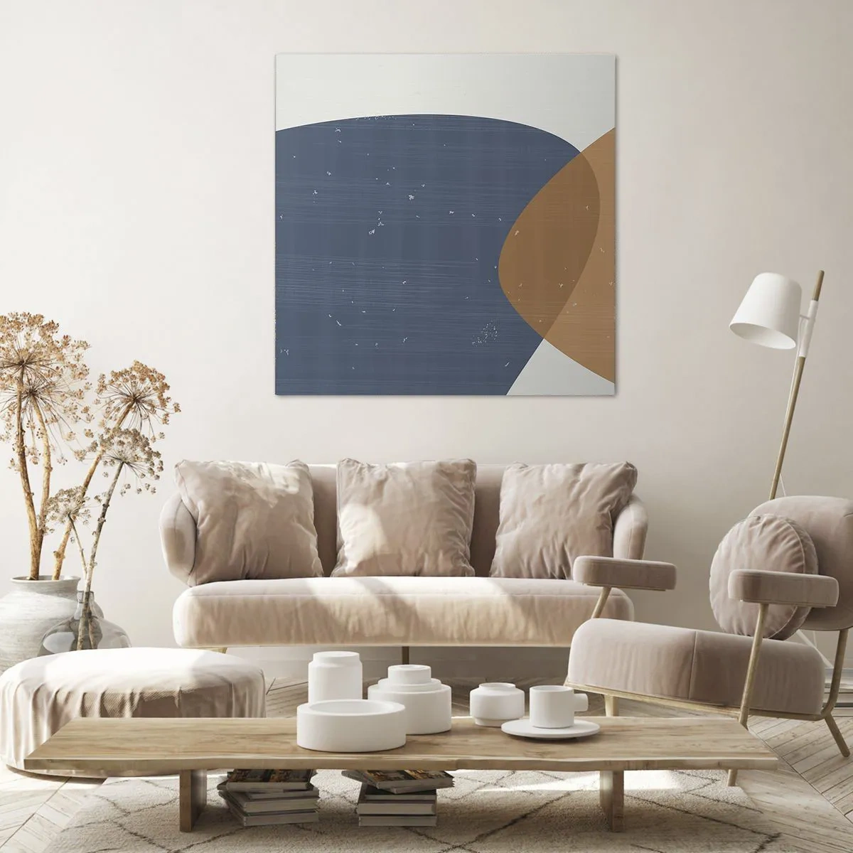 Obraz na plátne - Ovály a vplyvy - 60x60 cm