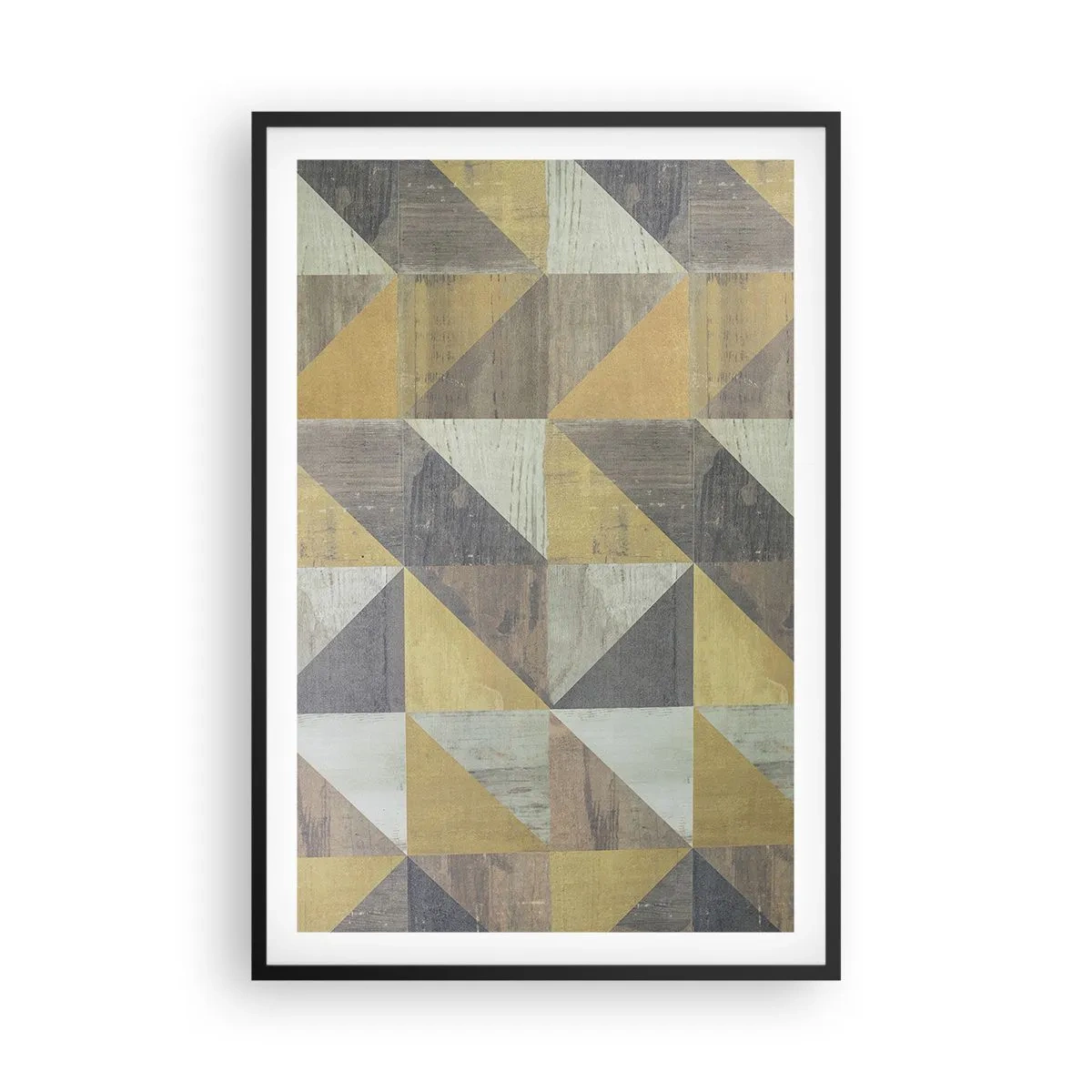 Plagát v čiernom ráme - V uhle trojuholníka - 61x91 cm