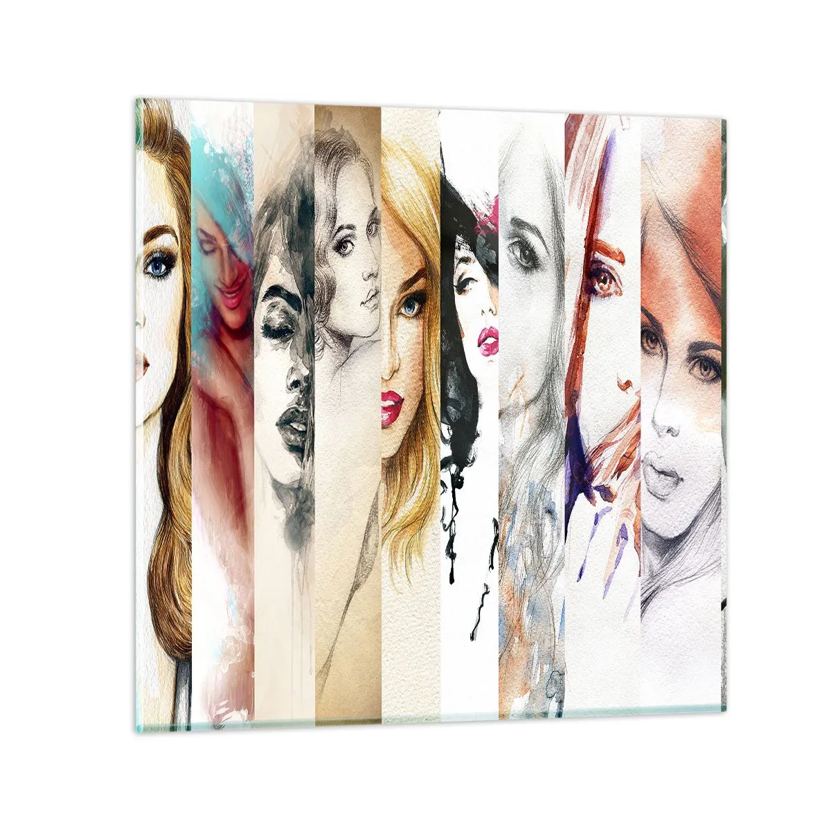 Obraz na skle - A vždy si to TY - 50x50 cm