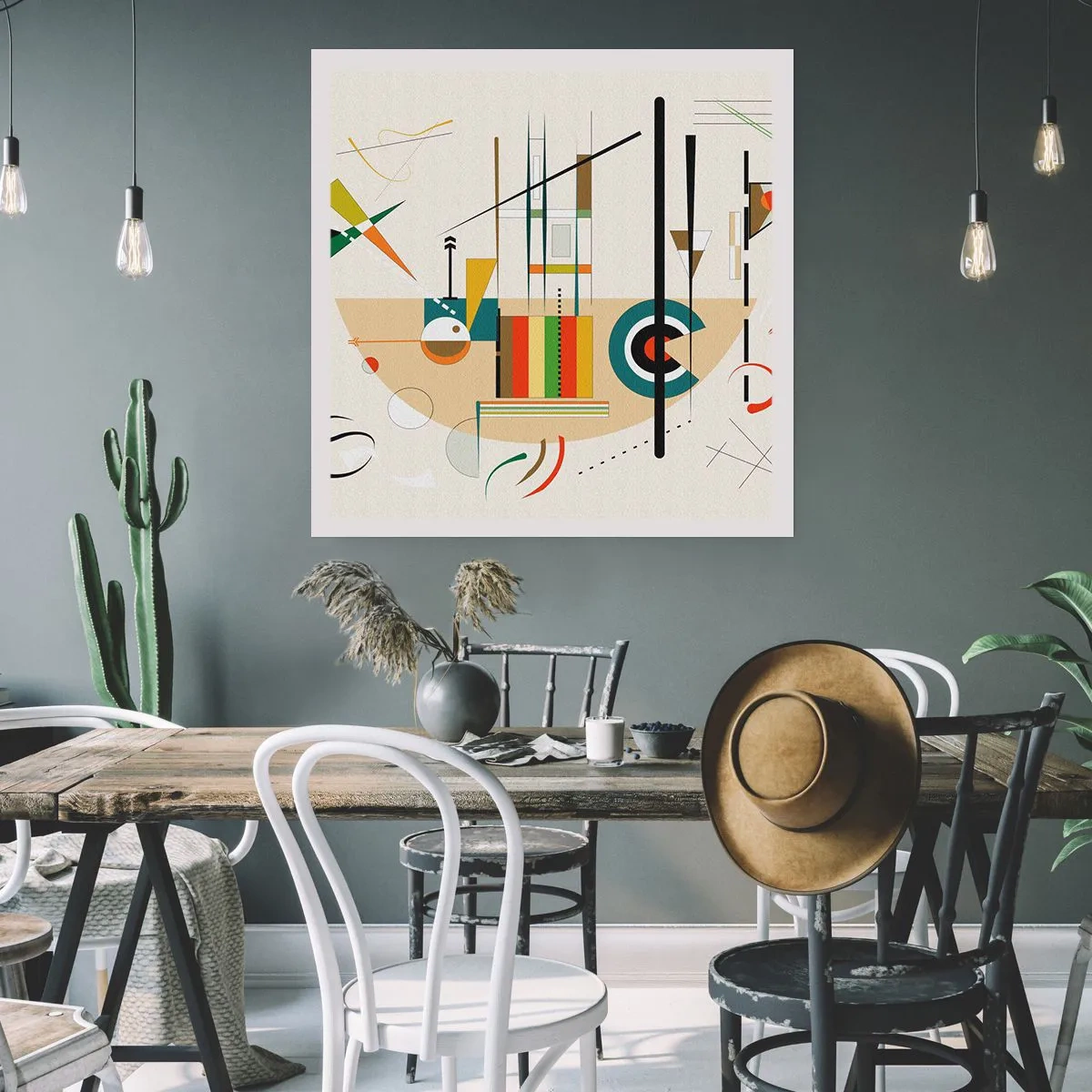 Plagát - A svet sa smeje - 40x40 cm