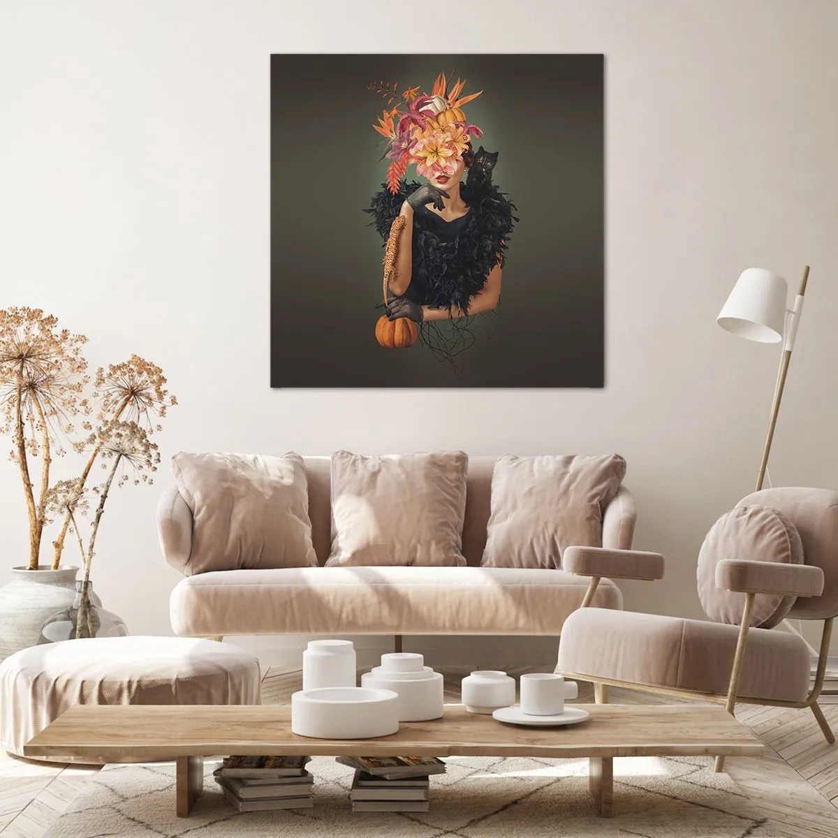 Obraz na plátne - Kúzlo čarodejnice - 50x50 cm