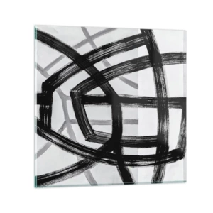 Obraz na skle - Hĺbka - 70x70 cm