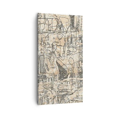 Obraz na plátne - Čaká na rozlúštenie - 55x100 cm