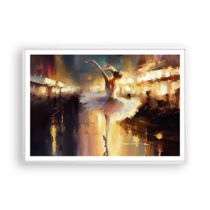 Plagát v bielom ráme - Zázrak na ulici - 100x70 cm