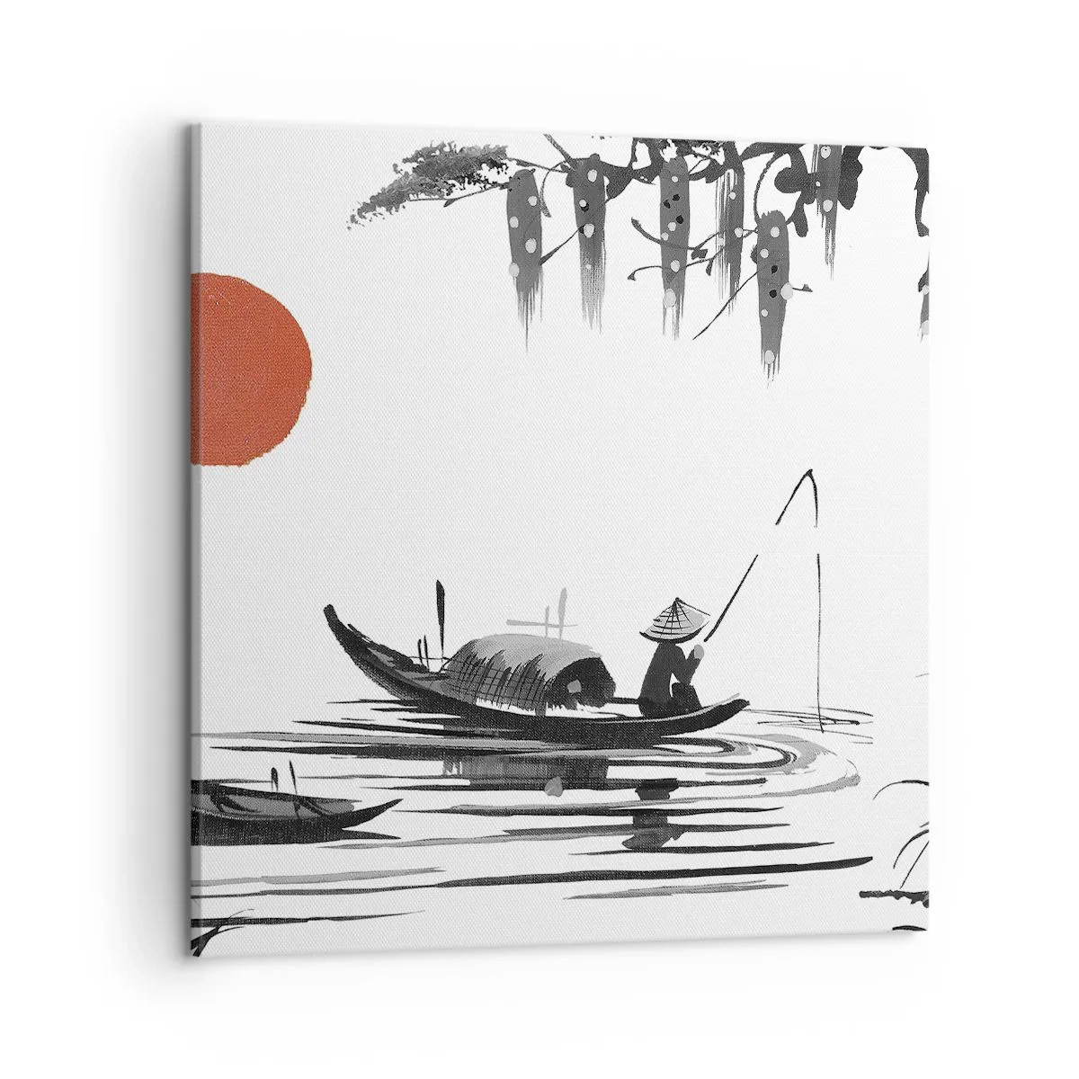 Obraz na plátne - Ázijské popoludnie - 50x50 cm