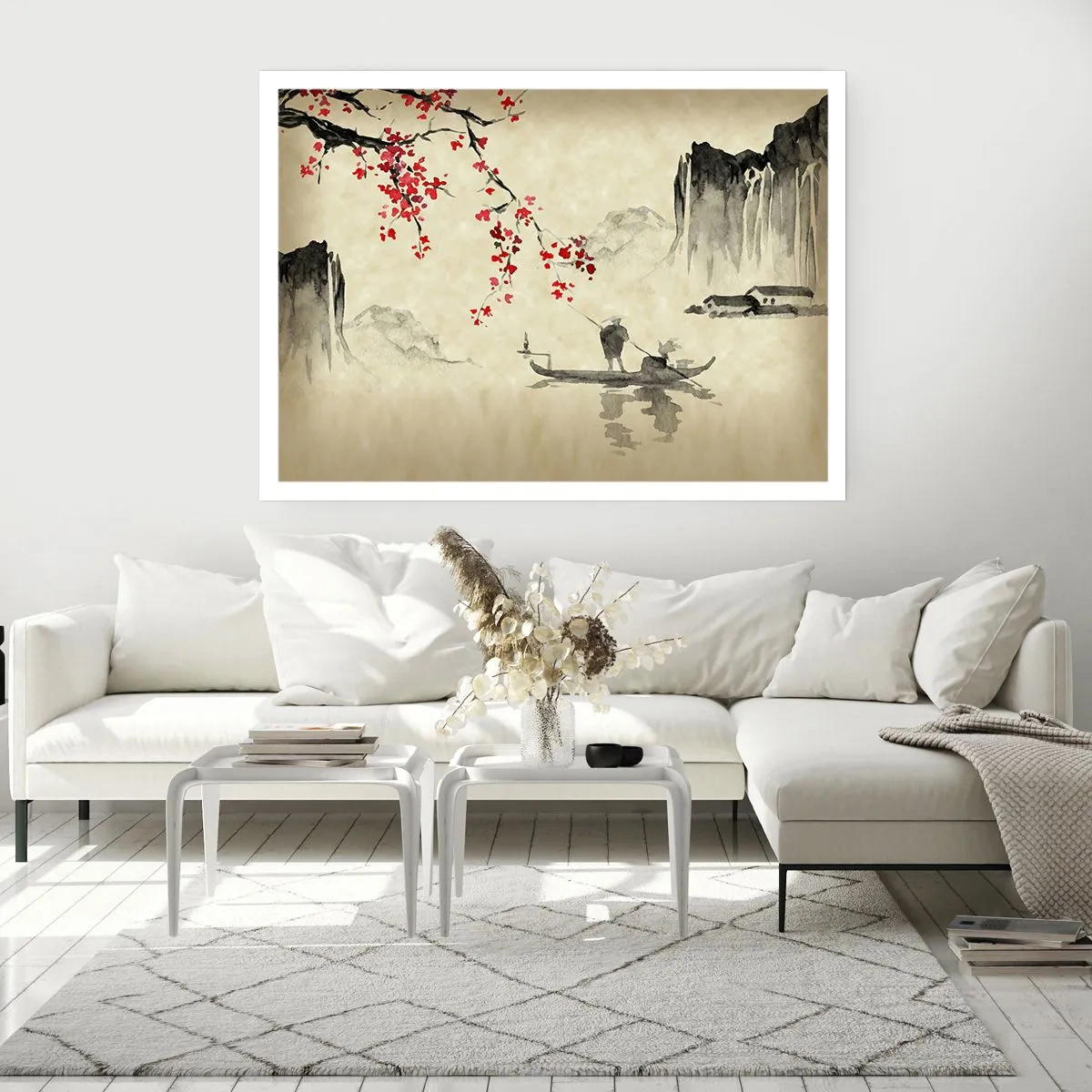 Plagát - V krajine kvitnúcich čerešní - 100x70 cm