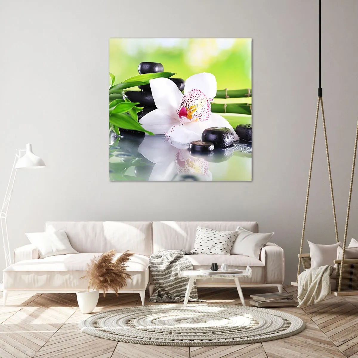 Obraz na plátne - Chladná sviežosť - 70x70 cm