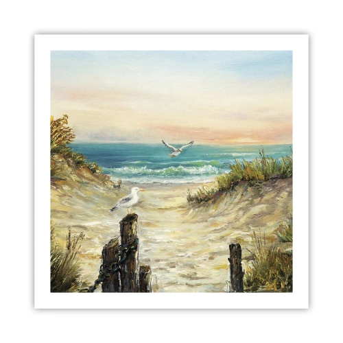 Plagát - Bezvetrie a samota - 60x60 cm
