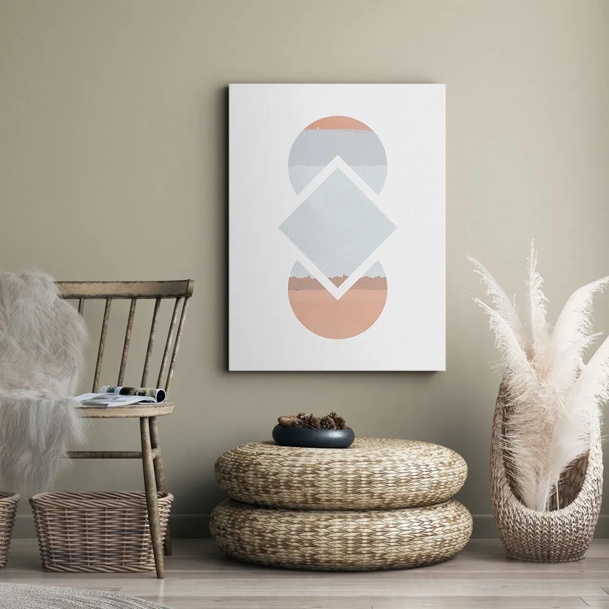 Obraz na plátne - Situácia je jasná - 70x100 cm