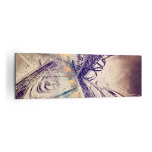 Obraz na plátne - Vo veľkom zhone - 160x50 cm