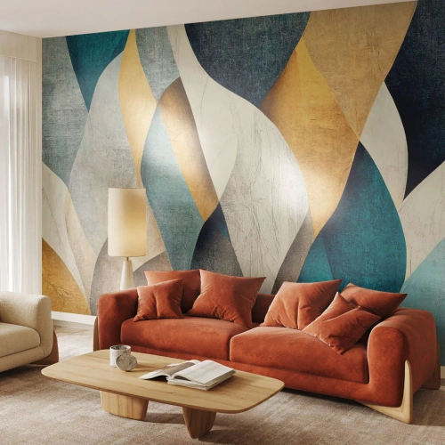 Fototapeta Premium Sand - Rytmus a vlnenie - Abstrakcia, Kus, Opotrebované - 350x256 cm