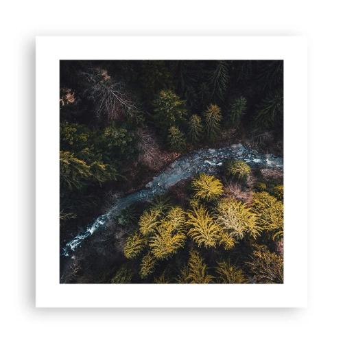 Plagát - Rýchlo, stále rýchlejšie - 40x40 cm