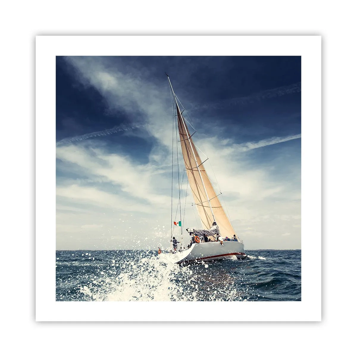 Plagát - Nás nedobehnú! - 50x50 cm