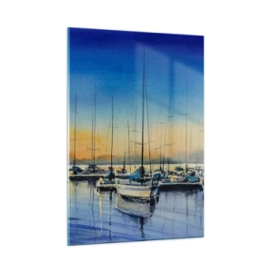 Obraz na skle - Koniec dobrého dňa - 50x70 cm