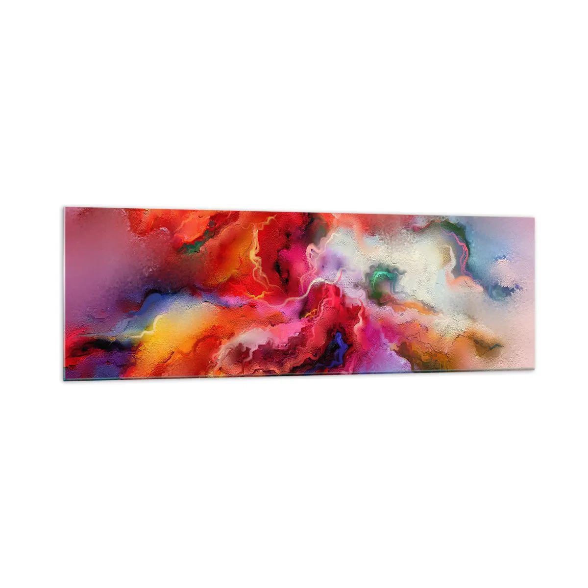 Obraz na skle - Ako zachytiť sny - dym - 160x50 cm
