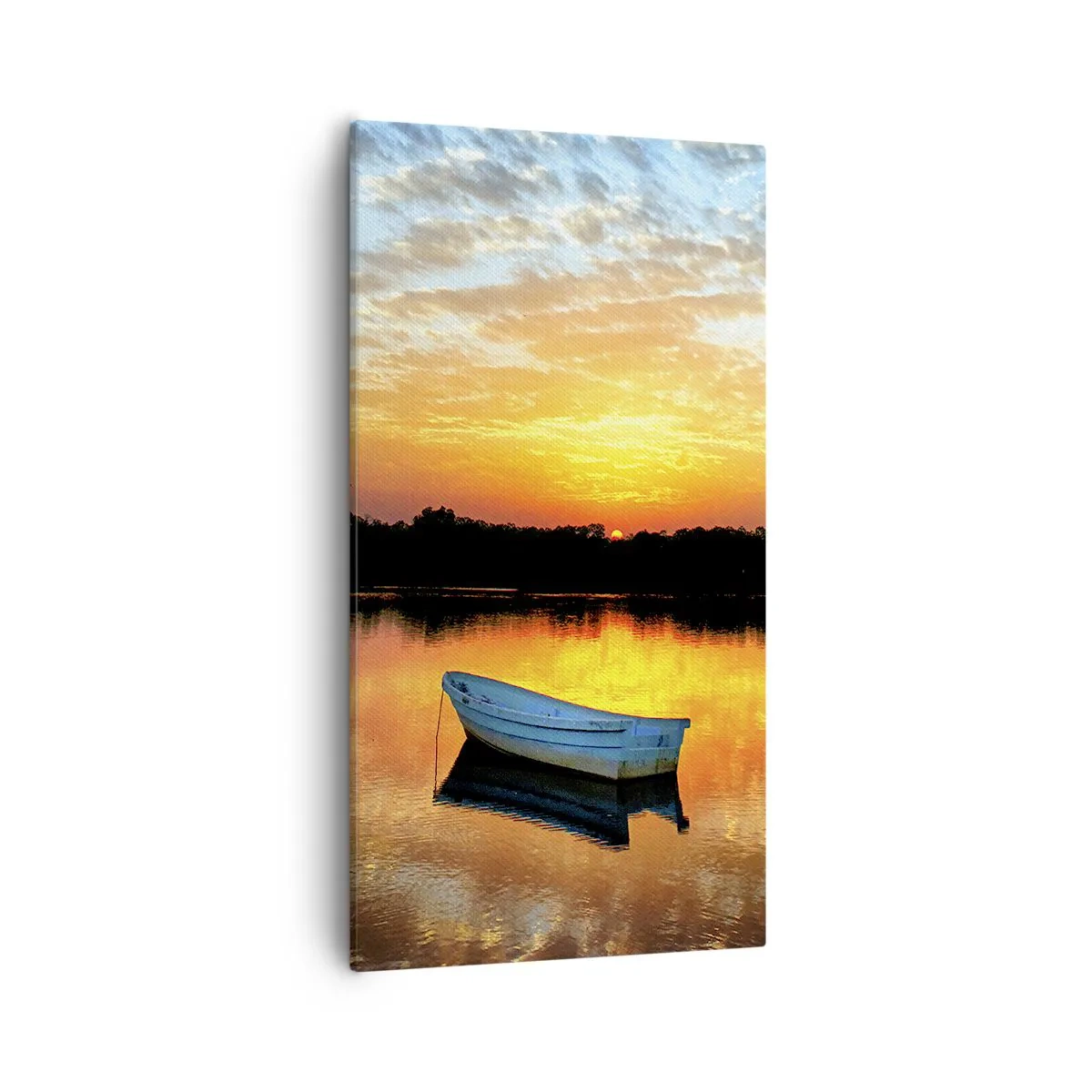 Obraz na plátne - Pozri, počúvaj, medituj - 55x100 cm