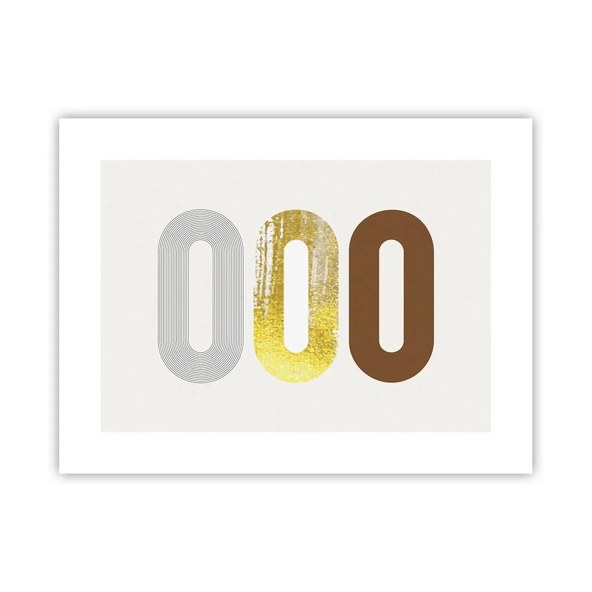 Plagát - Ooo! - 40x30 cm