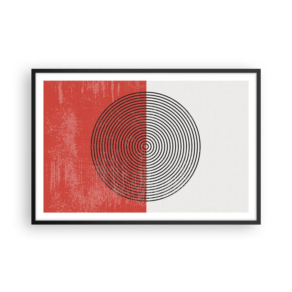 Plagát v čiernom ráme - Presný zásah - 91x61 cm