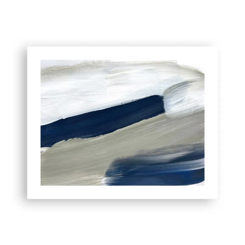 Plagát - Stretnutie s bielou - 50x40 cm